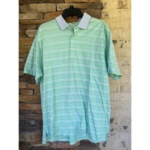Peter Millar Polo-Green-Size Large